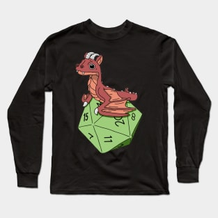 Rolling Baby Dragon Long Sleeve T-Shirt